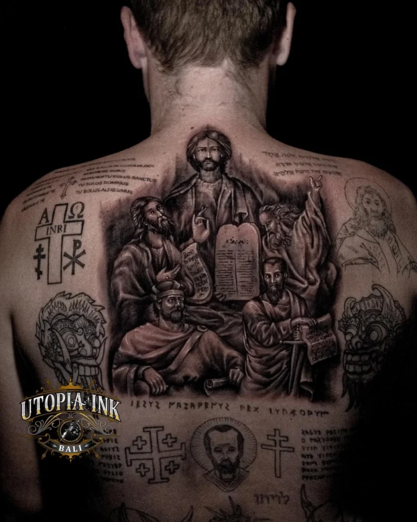Stunning cover up tattoo transformation by Utopia Ink Bali artist in Seminyak